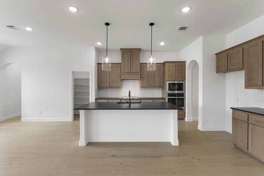 Furnished interior view inside a new home in Lovers Landing, Forney (Image 5).