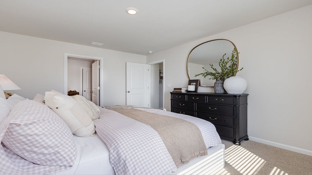 Furnished interior view inside a new home in The Meadows at Wildwood Village, Shallotte (Image 13).