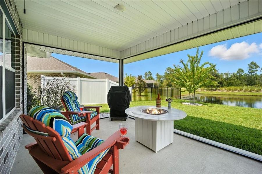 Furnished interior view inside a new home in Sawmill Creek at Palm Coast Park, Palm Coast (Image 13).