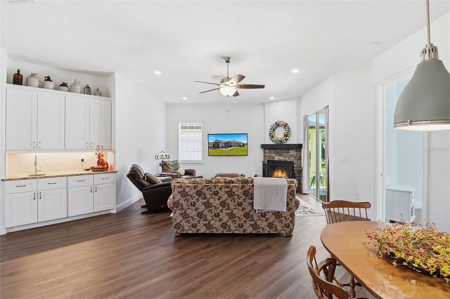 Furnished interior view inside a new home in , Homosassa (Image 27). Furnished interior view inside a new home in , Homosassa (Image 27).