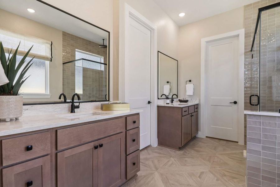 Furnished interior view inside a new home in Audubon, Magnolia (Image 36). Furnished interior view inside a new home in Audubon, Magnolia (Image 36).