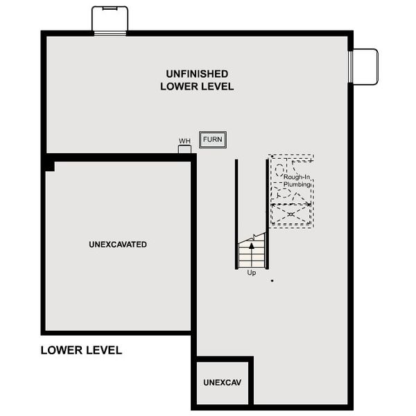 2D floor plan layout of this home in Sweetgrass, Dacono, CO (Image 23).