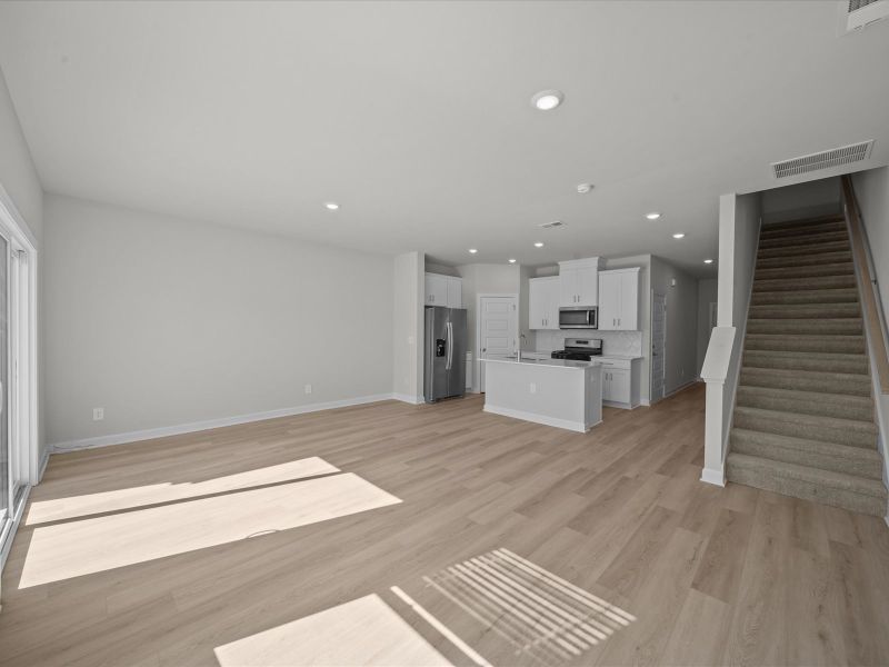 Spacious, unfurnished interior of a new home in Northbrook Village Townes, Taylors (Image 14).