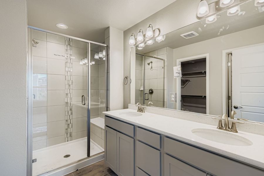 Furnished interior view inside a new home in Buffalo Highlands – Commerce City, Commerce City (Image 12).