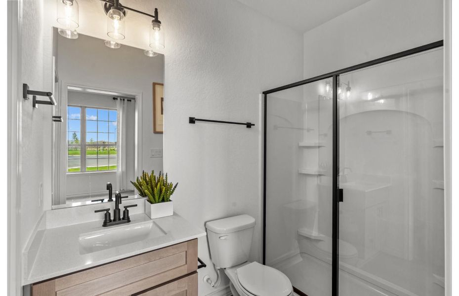 Representative furnished interior of a home built from the Emory by Pulte Homes in Nopal Valley, San Antonio (Image 30). Representative furnished interior of a home built from the Emory by Pulte Homes in Nopal Valley, San Antonio (Image 30).