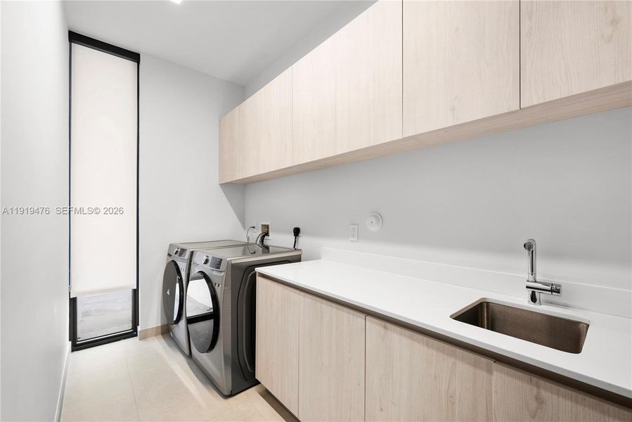 Furnished interior view inside a new home in , Miami Shores (Image 13).