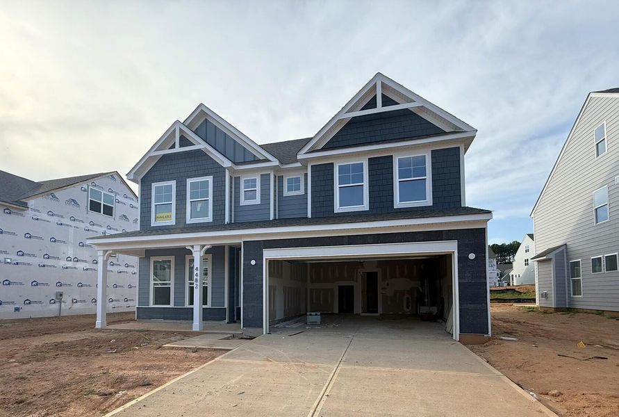 In-progress construction of a new home in Carrington, Stanley, NC (Image 5).