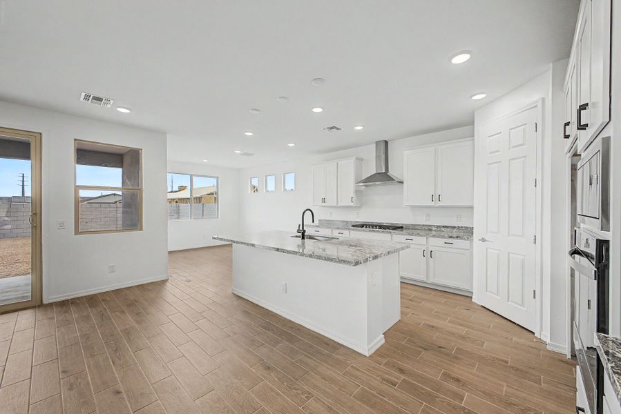 Furnished interior view inside a new home in Bella Vista Farms, San Tan Valley (Image 5).