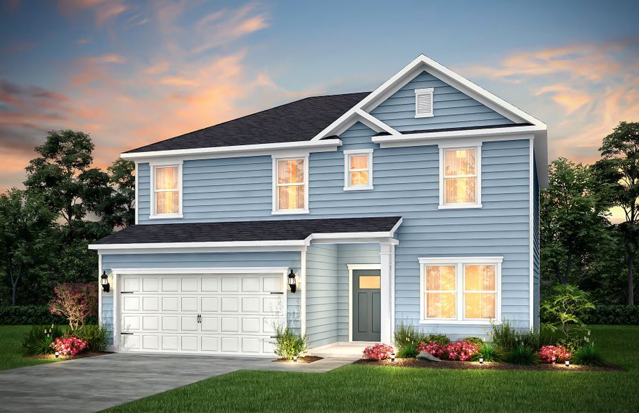 Representative exterior photo of a completed home built from the Aspire by Pulte Homes in Briarwood Reserve, Spartanburg, SC (Image 23).