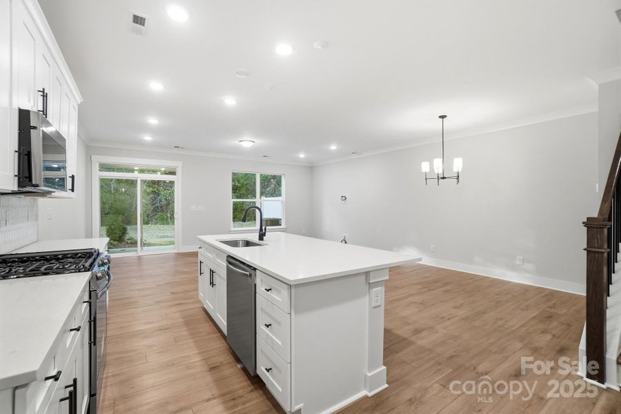 Furnished interior view inside a new home in , Waxhaw (Image 9).