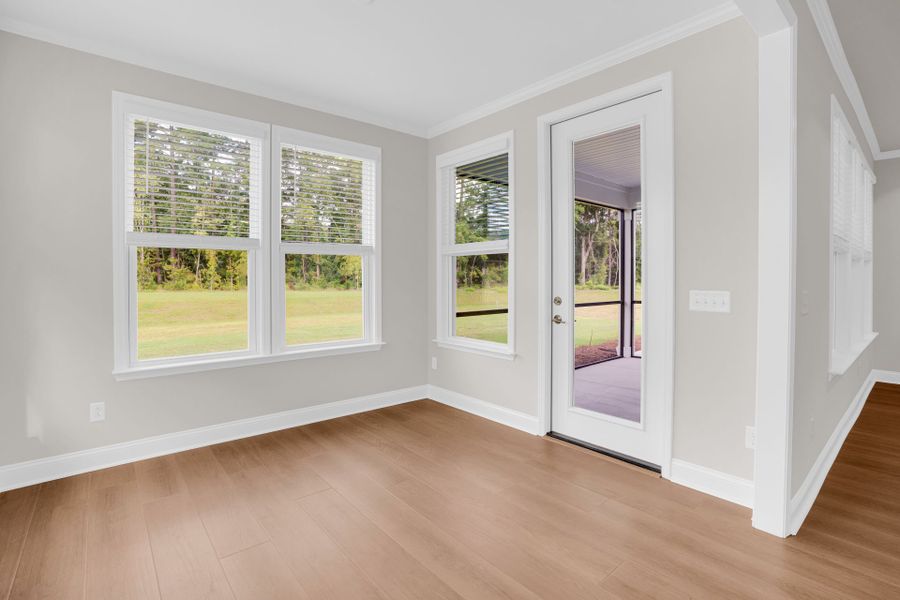 Spacious, unfurnished interior of a new home in Del Webb Charleston at Nexton, Summerville (Image 41). Spacious, unfurnished interior of a new home in Del Webb Charleston at Nexton, Summerville (Image 41).