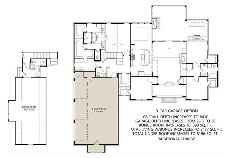 2D floor plan layout of this home in , Ellijay, GA (Image 4).