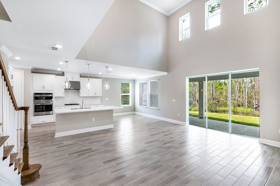 Representative furnished interior of a home built from the La Palma by Taylor Morrison in Osprey Cove, St. Marys (Image 9).