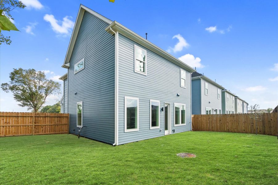 Exterior details and patio area of a home in , Houston (Image 22).