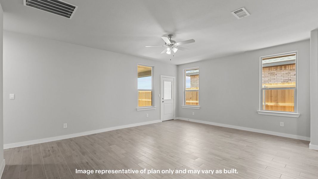 Spacious, unfurnished interior of a new home in Northwest Passage, Midland (Image 13). Spacious, unfurnished interior of a new home in Northwest Passage, Midland (Image 13).