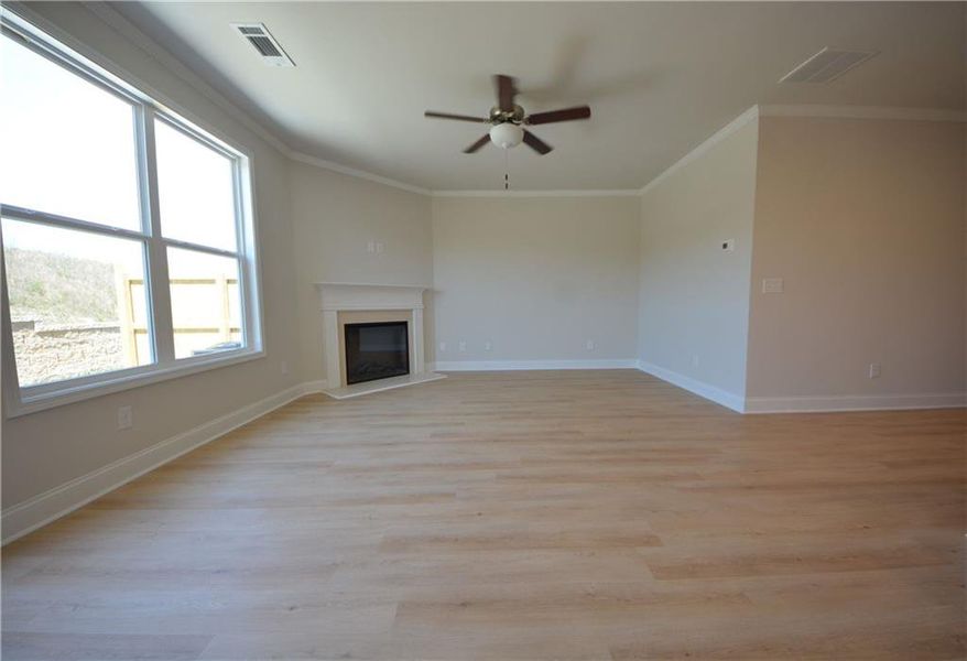 Spacious, unfurnished interior of a new home in Somerset at Riverbrook, Gainesville (Image 20). Spacious, unfurnished interior of a new home in Somerset at Riverbrook, Gainesville (Image 20).