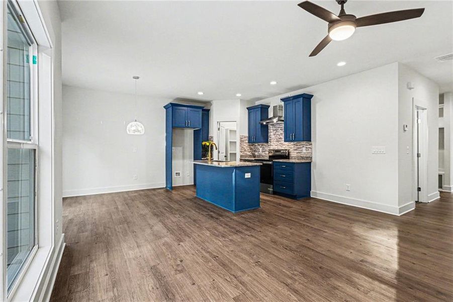 Furnished interior view inside a new home in , Decatur (Image 12).