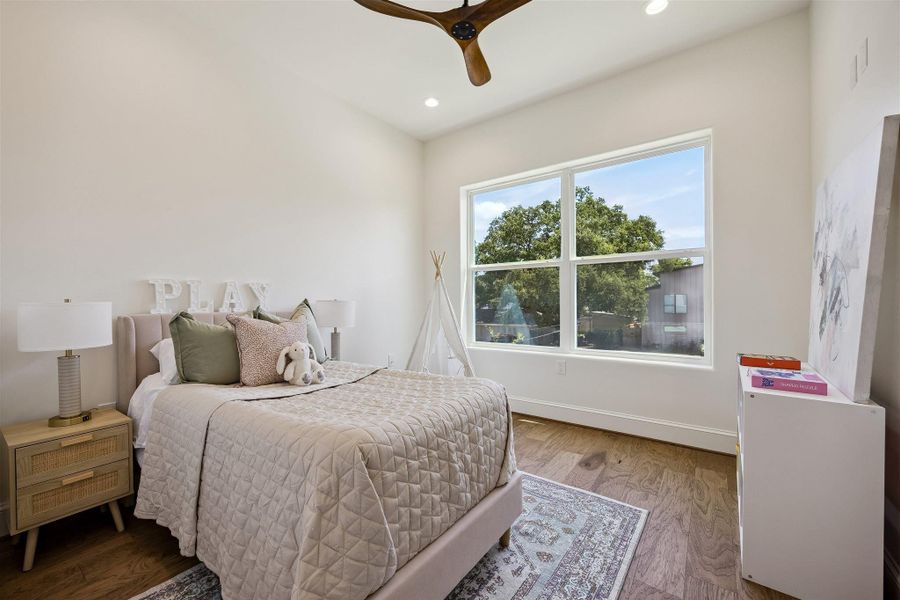 Furnished interior view inside a new home in , Houston (Image 10).