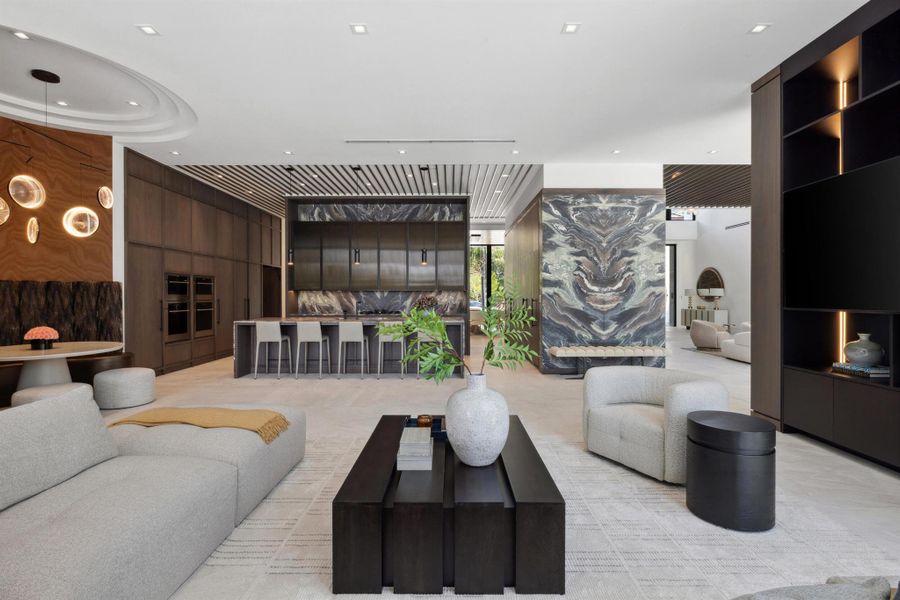 Furnished interior view inside a new home in , Jupiter (Image 53).