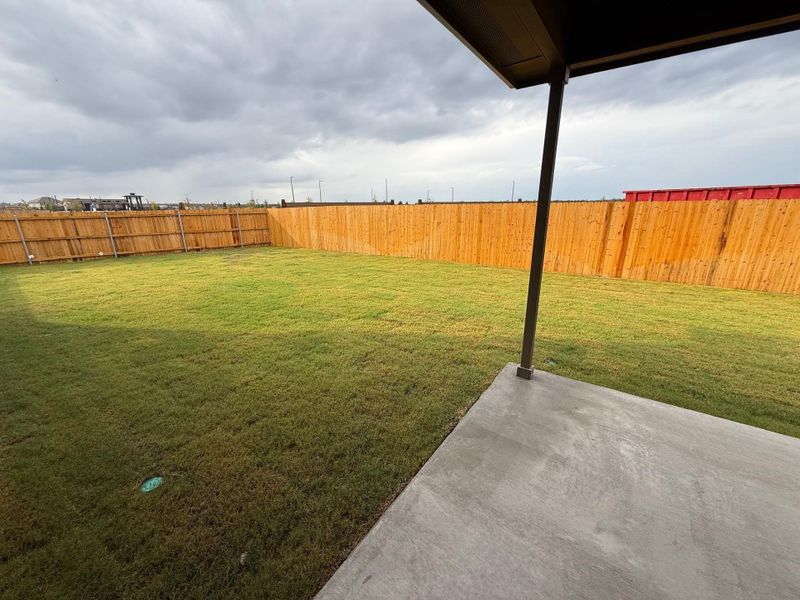 Exterior details and patio area of a home in Southern Pointe, College Station (Image 2).