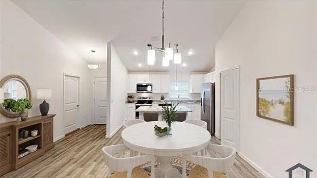 Furnished interior view inside a new home in , North Port (Image 15).