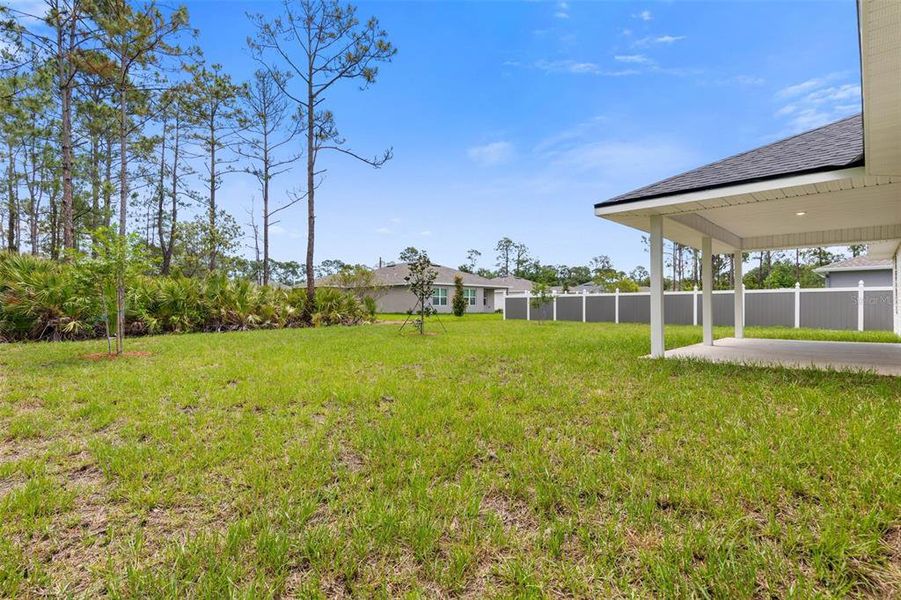 Exterior details and patio area of a home in Palm Coast, Palm Coast (Image 17). Exterior details and patio area of a home in Palm Coast, Palm Coast (Image 17).