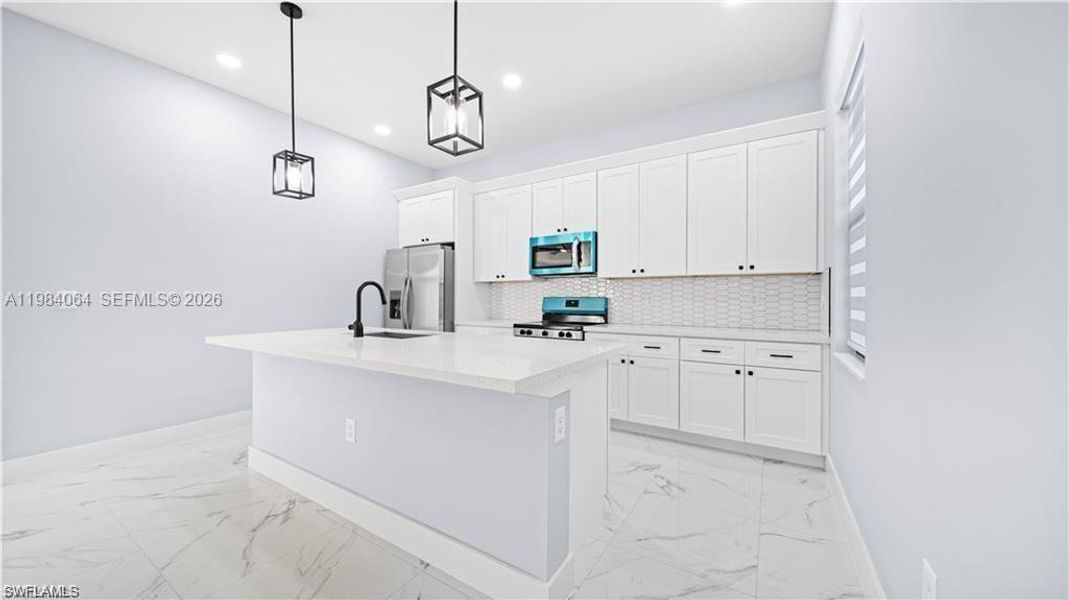 Furnished interior view inside a new home in , Lehigh Acres (Image 4).