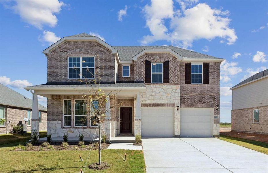 NEW CONSTRUCTION: Beautiful two-story home available at Anna Town Square