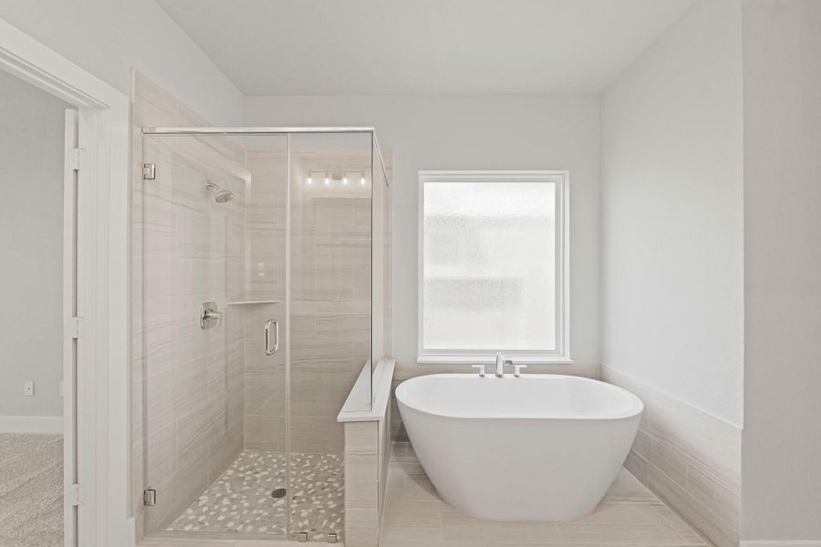 Furnished interior view inside a new home in Briarwood Crossing, Rosenberg (Image 17).