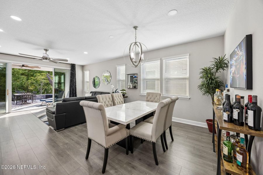 Furnished interior view inside a new home in Tributary, Yulee (Image 13).