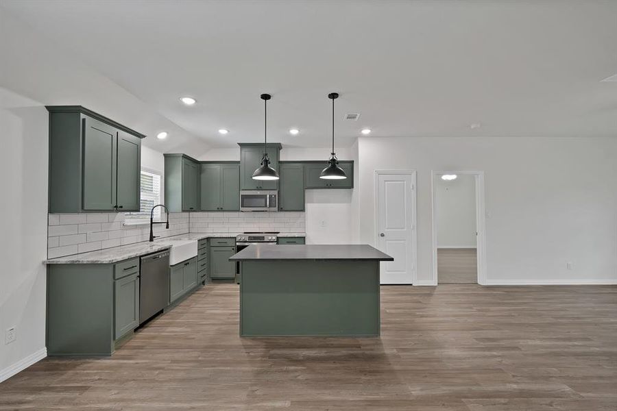 Furnished interior view inside a new home in , Poolville (Image 12).