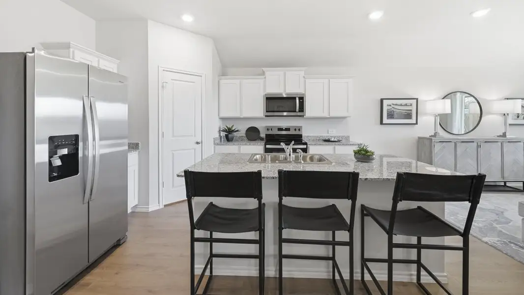 Representative furnished interior of a home built from the Harrison by D.R. Horton in The Hills of Sherman, Sherman (Image 6). Representative furnished interior of a home built from the Harrison by D.R. Horton in The Hills of Sherman, Sherman (Image 6).