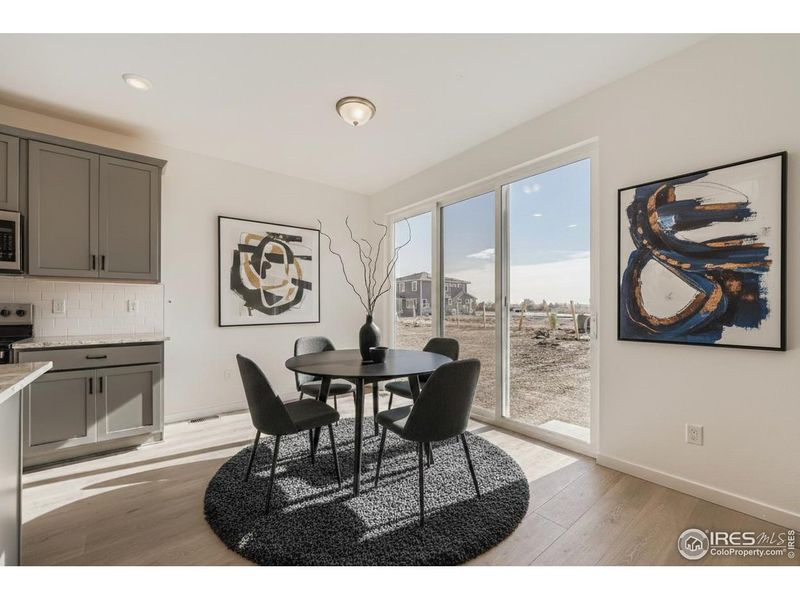 Furnished interior view inside a new home in Farmstead, Berthoud (Image 3).