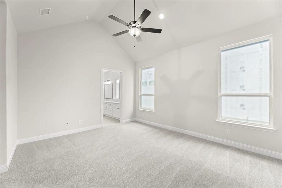 Spacious, unfurnished interior of a new home in Talia, Mesquite (Image 37). Spacious, unfurnished interior of a new home in Talia, Mesquite (Image 37).