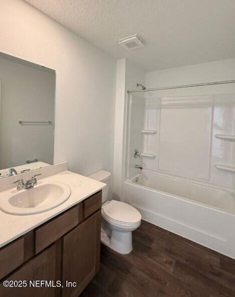 Furnished interior view inside a new home in Copes Landing, Jacksonville (Image 17).