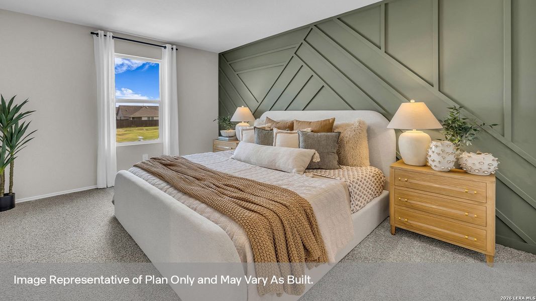 Furnished interior view inside a new home in Bollinger, Maxwell (Image 8).