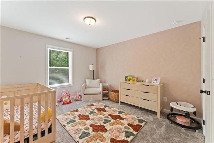 Furnished interior view inside a new home in Tapp Farm, Powder Springs (Image 22). Furnished interior view inside a new home in Tapp Farm, Powder Springs (Image 22).