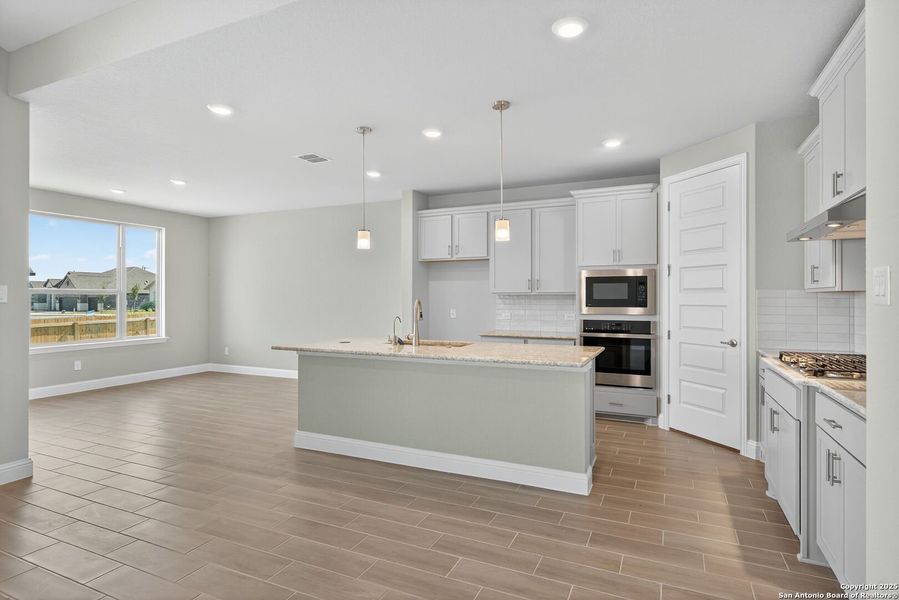 Furnished interior view inside a new home in , Castroville (Image 6).