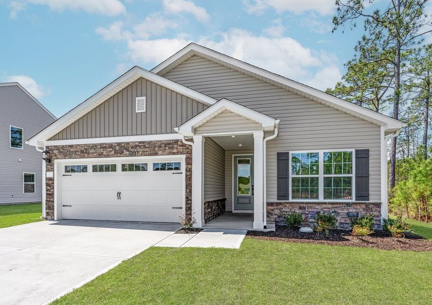 Angled view of the Blanco Floor Plan