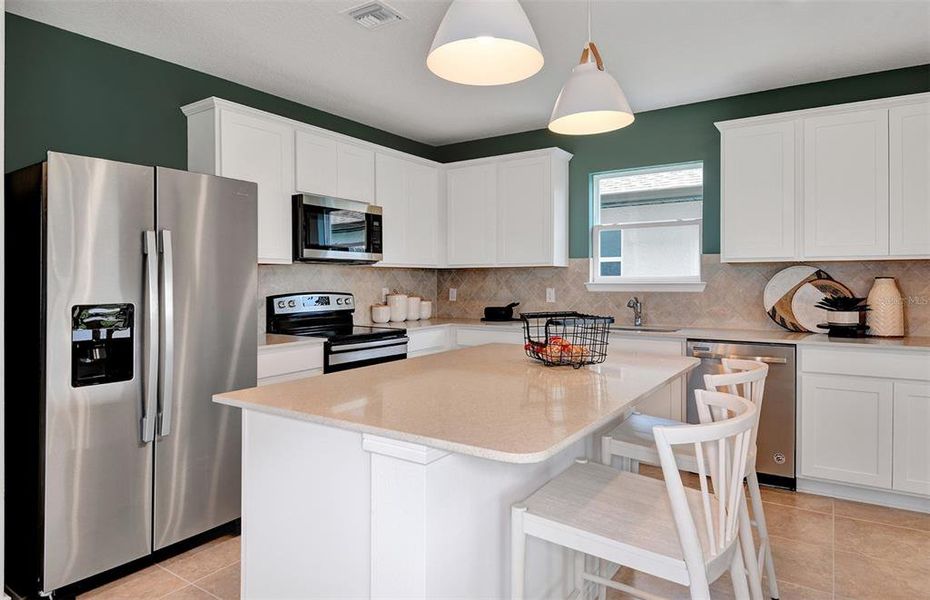 Furnished interior view inside a new home in , Parrish (Image 4).