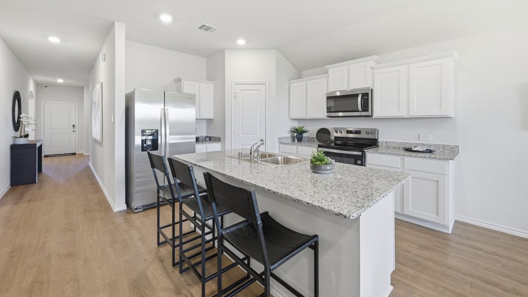 Furnished interior view inside a new home in Sweetwater Springs, Sherman (Image 3).