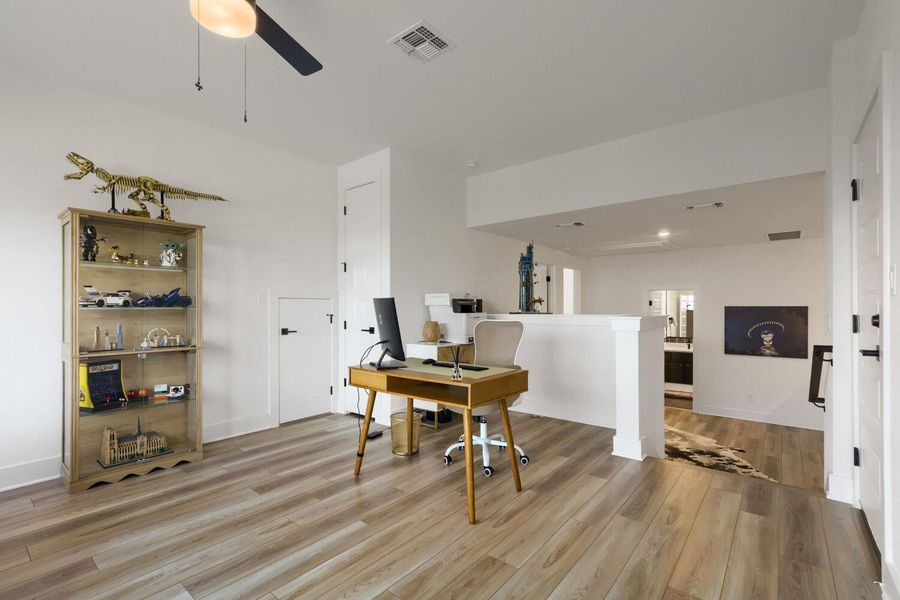 Furnished interior view inside a new home in , Dripping Springs (Image 24).