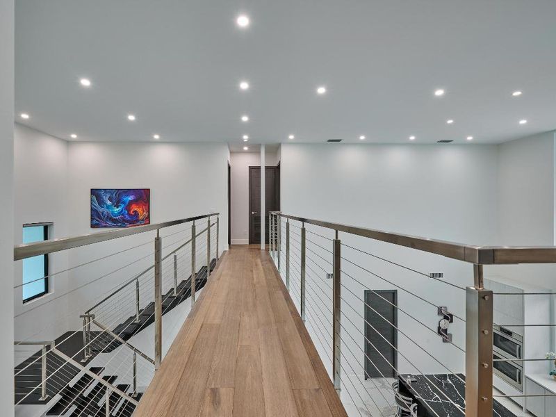 Walkway between Bedrooms