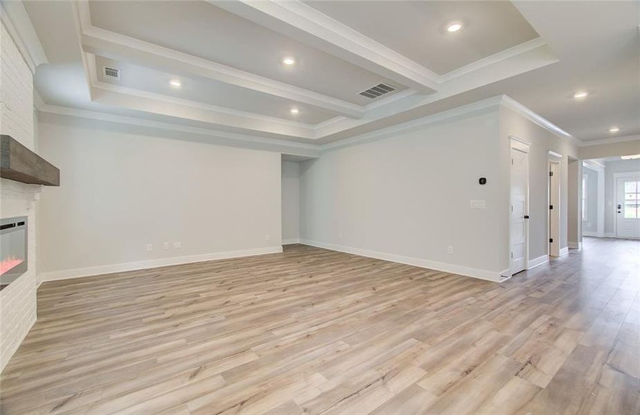 Spacious, unfurnished interior of a new home in Fowler Farms, Auburn (Image 31).