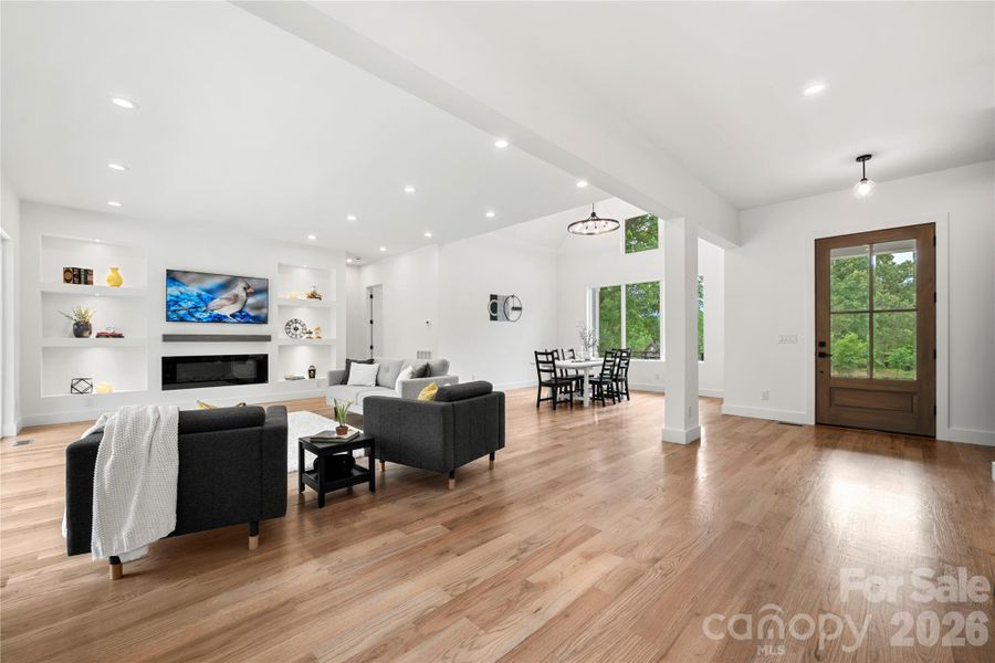 Furnished interior view inside a new home in , Monroe (Image 34).