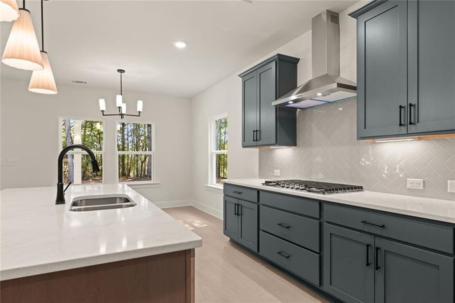 Furnished interior view inside a new home in , Cumming (Image 13).