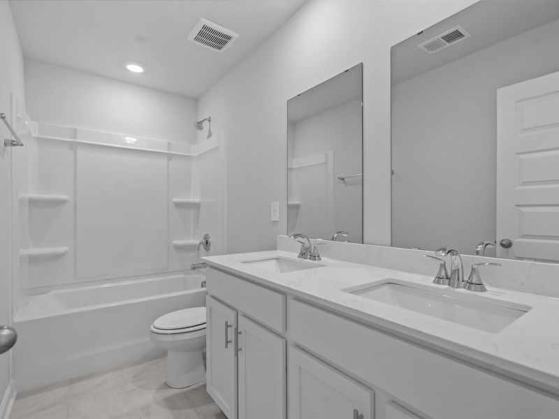 Furnished interior view inside a new home in Maxwell Commons, Easley (Image 9).