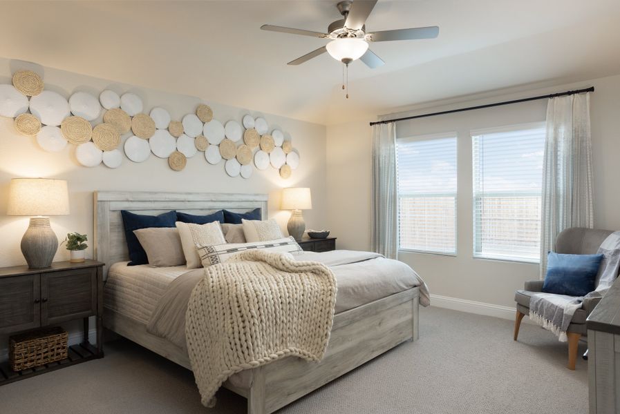 Furnished interior view inside a new home in Simpson Crossing - Signature Series, McKinney (Image 11). Furnished interior view inside a new home in Simpson Crossing - Signature Series, McKinney (Image 11).