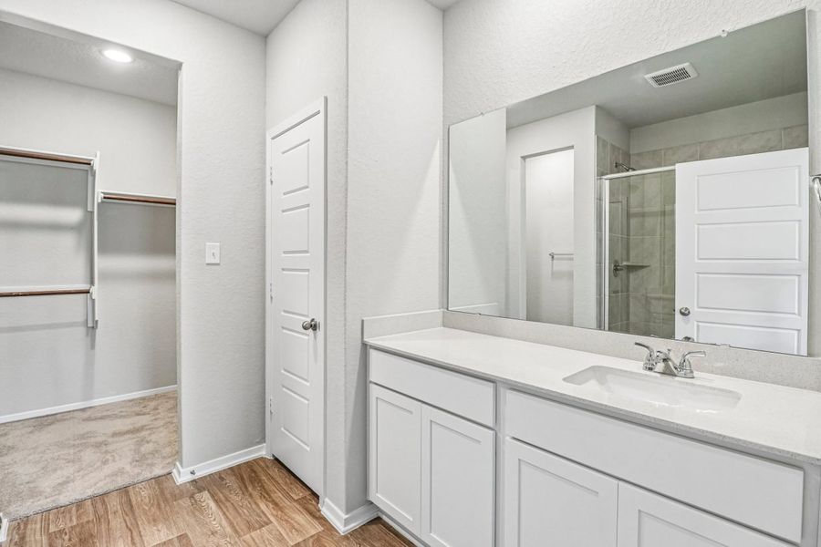 Furnished interior view inside a new home in Applewhite Meadows, San Antonio (Image 9).
