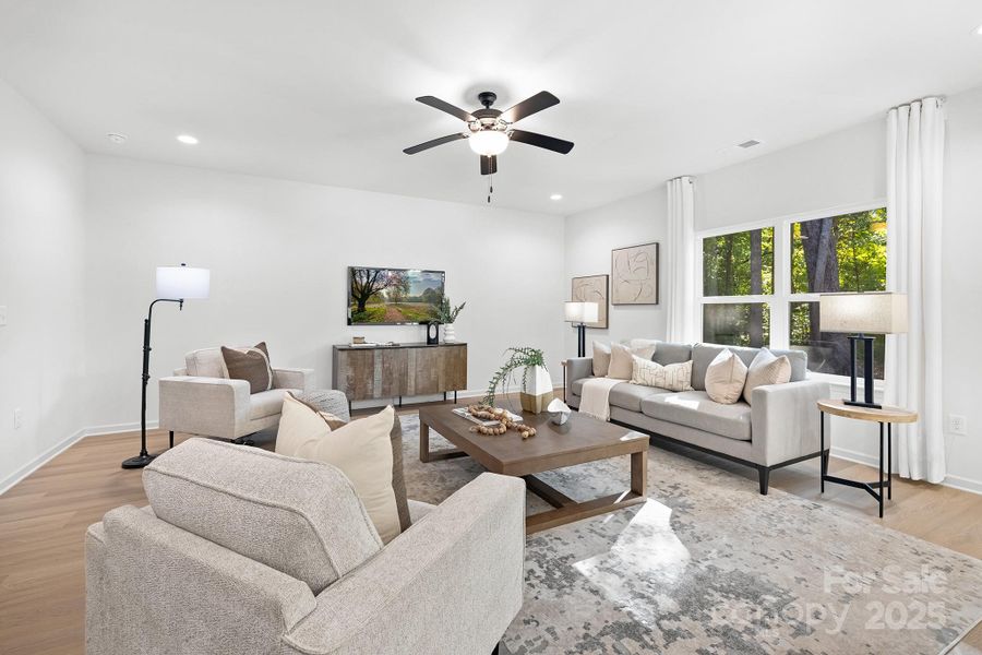 Furnished interior view inside a new home in , Huntersville (Image 7). Furnished interior view inside a new home in , Huntersville (Image 7).